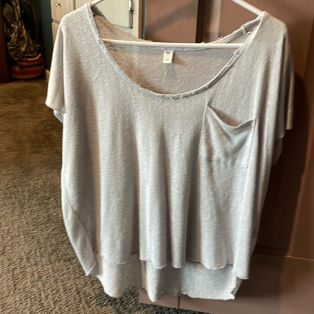BP large sheer distressed look. Worn once